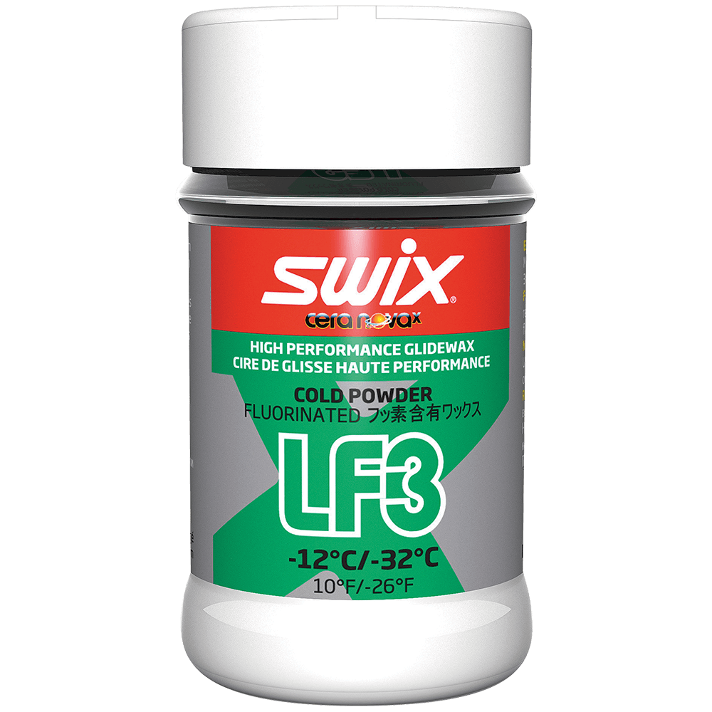 SWIX Leicht Flourwachs LF3X cold Powder -10 / -32 °C 30g