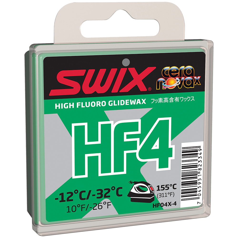 SWIX Hoch Fluorwachs HF4X grün 40g