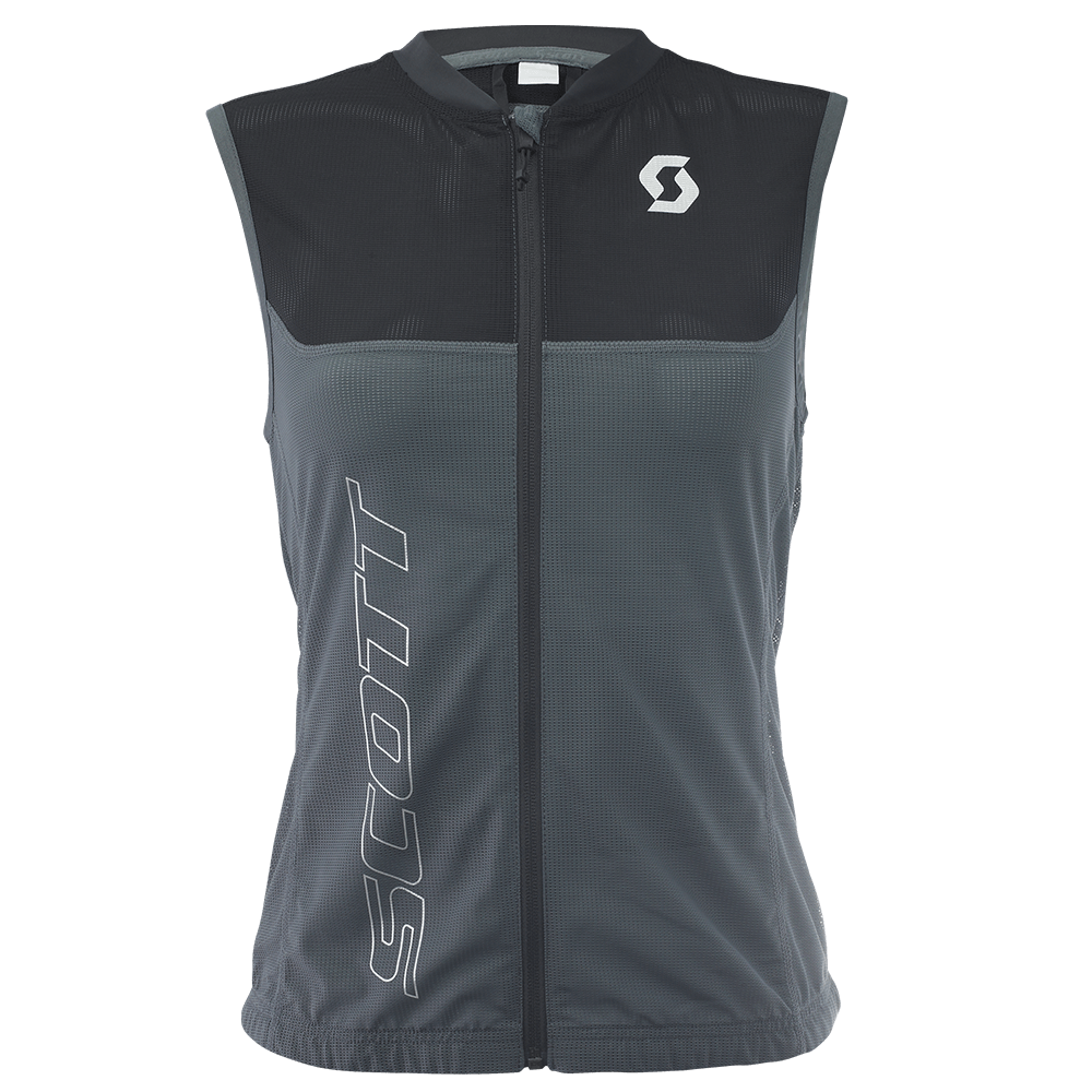 Scott Soft Actifit Plus Vest Prot.Women iron grey/black Gr.: