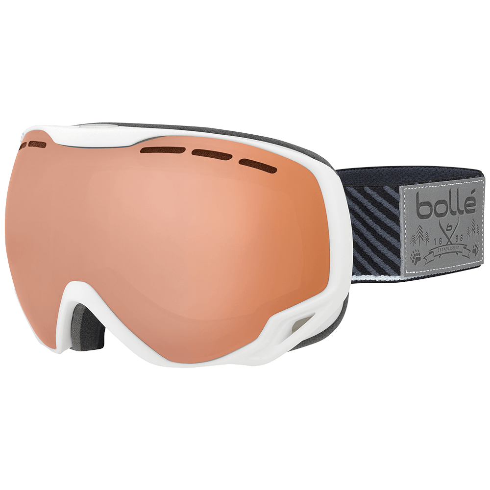 Bolle Emperor white Stripes Modulator citrus Gun