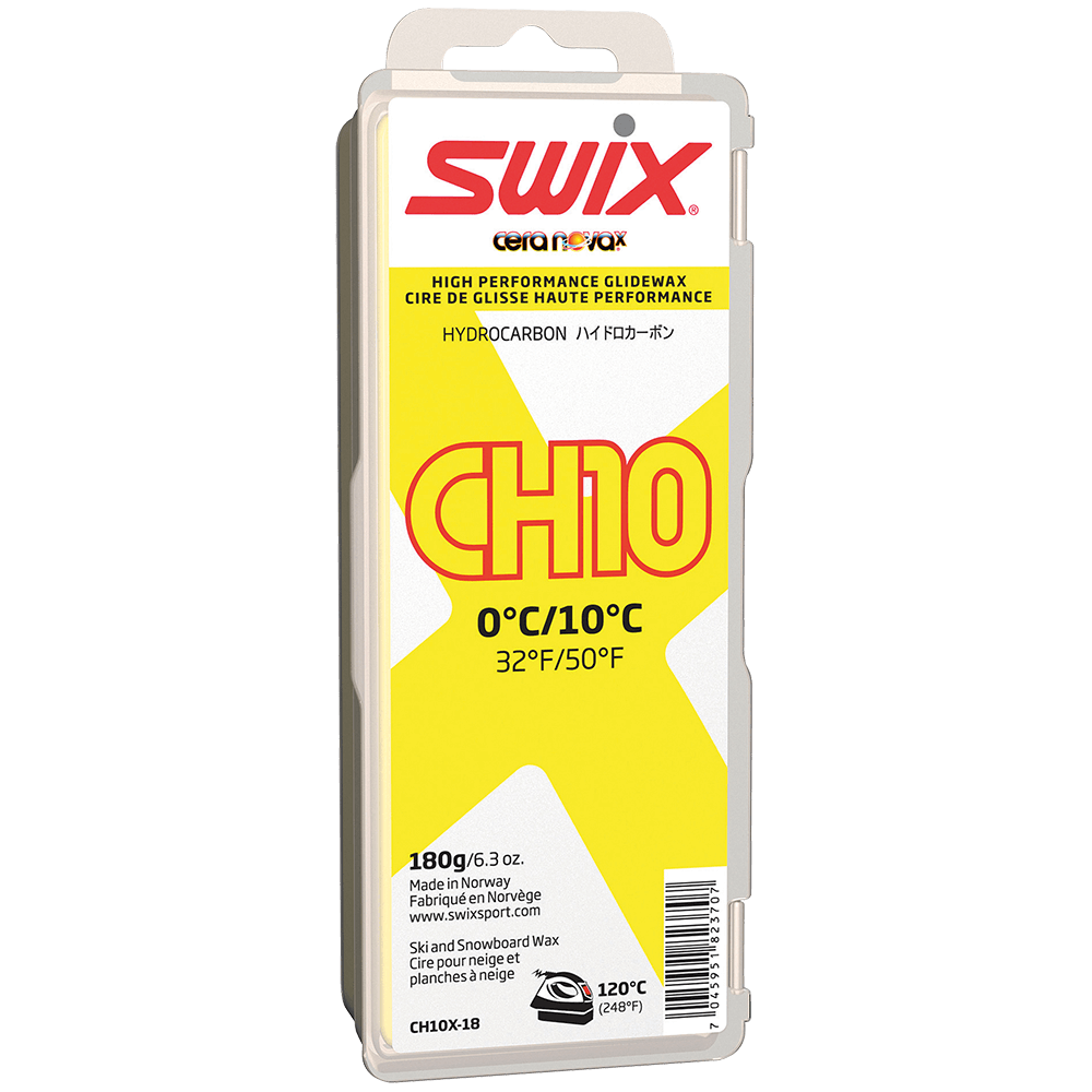SWIX Grundwachs CH10x gelb 180g