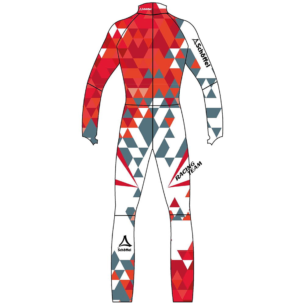 Schöffel Race Suit K RT red/ white / grey Gr.: 142
