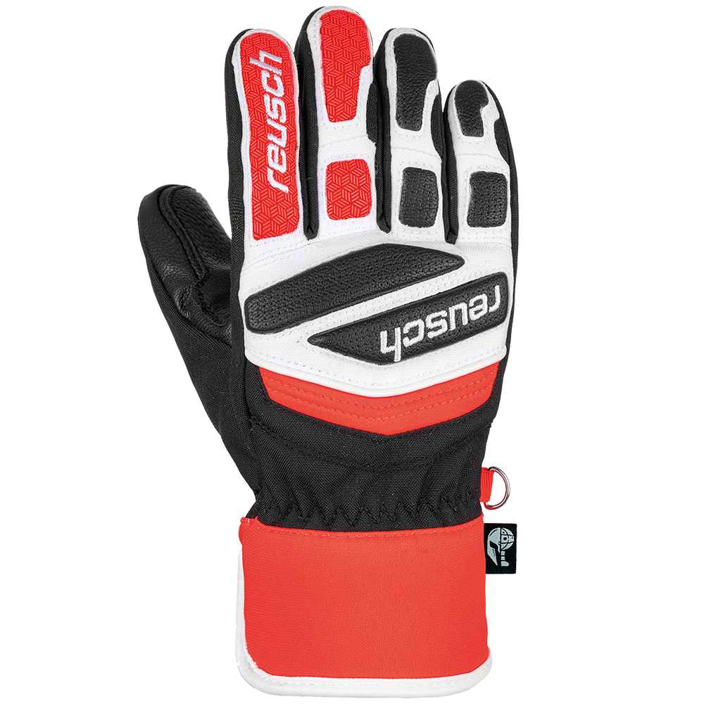 Reusch WC Warrior Prime R-Tex kids black / white / red